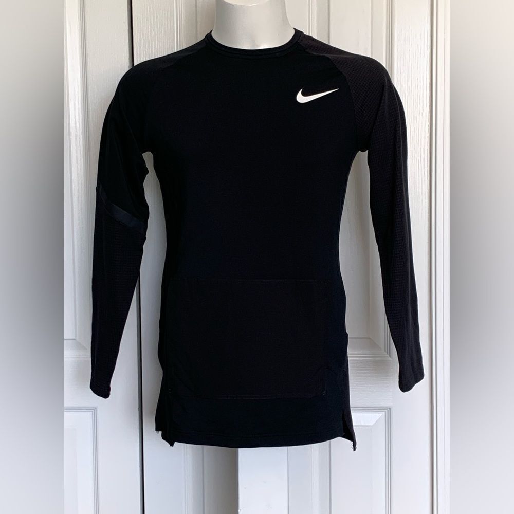 Nike Black Long Sleeve Performance Shirt
